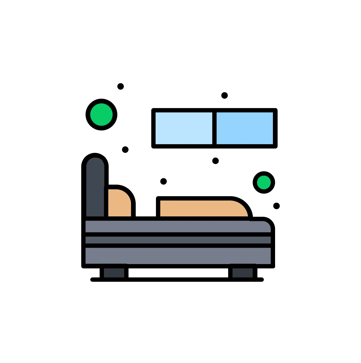 cama 2 plas